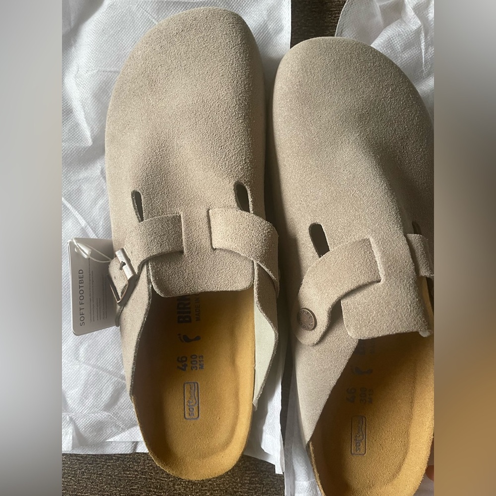 Birkenstock Boston Tan